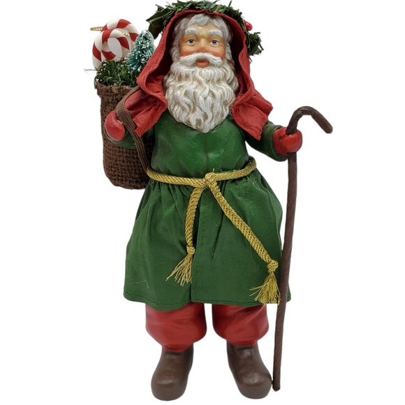 Dept 56 Possible Dreams Santa Claus Nicholas Ornament Clothtiques 714014 1992 - Picture 2 of 10